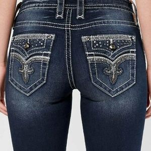 Rock Revival mid rise skinny size 28